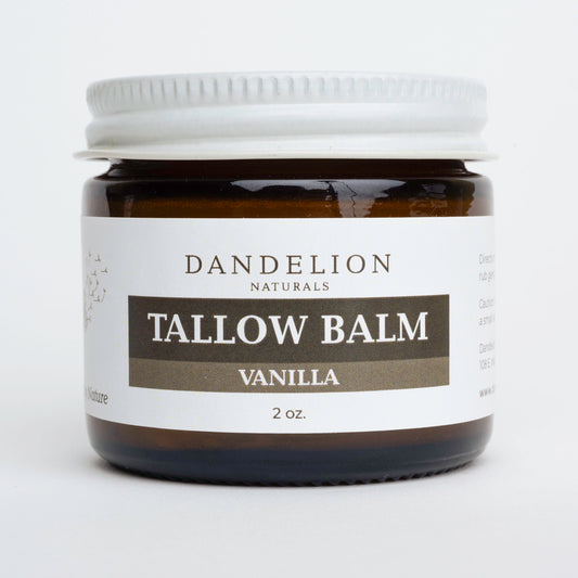 Vanilla Tallow Balm with Jojoba Oil