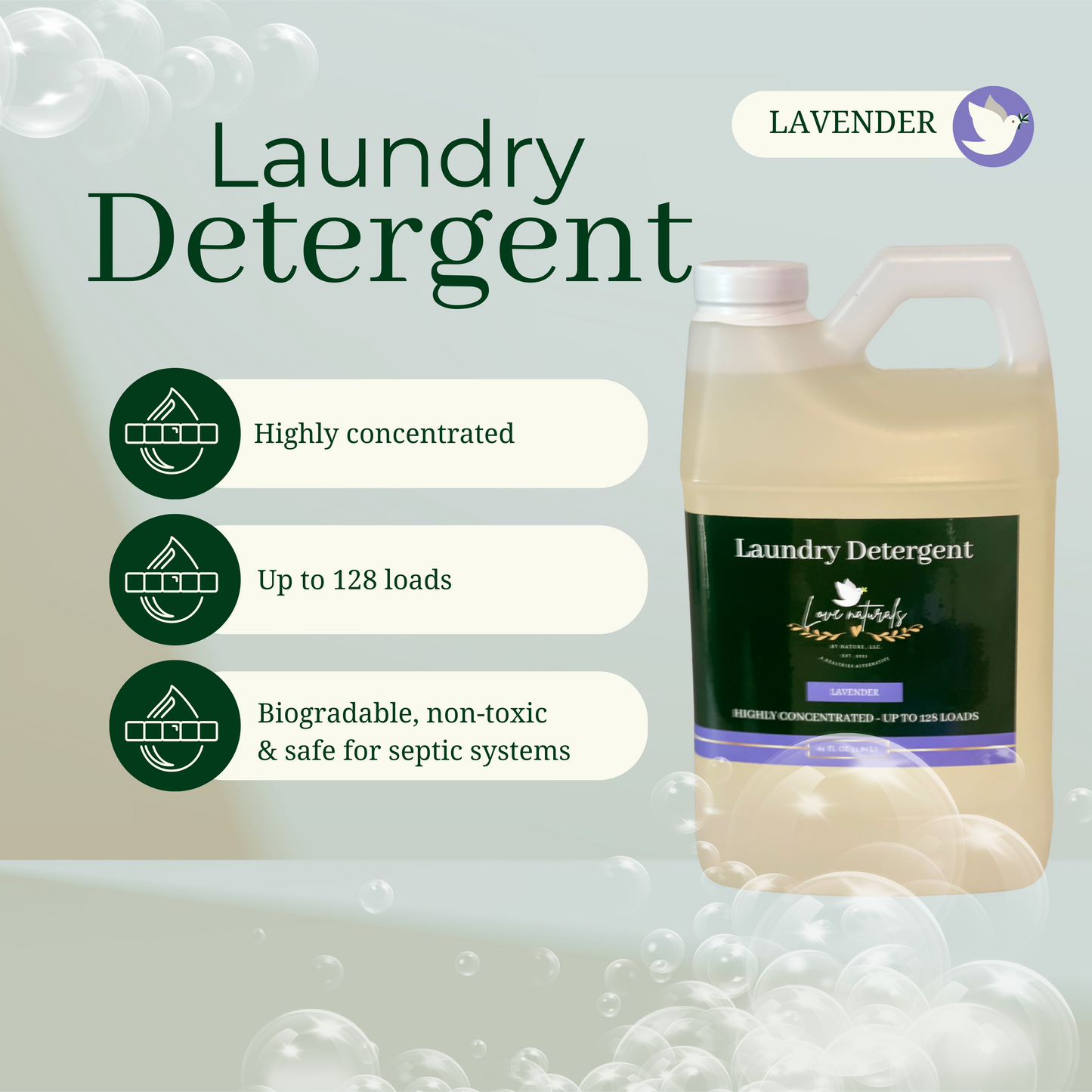 Laundry Detergent by Love Naturals by Nature, LLC