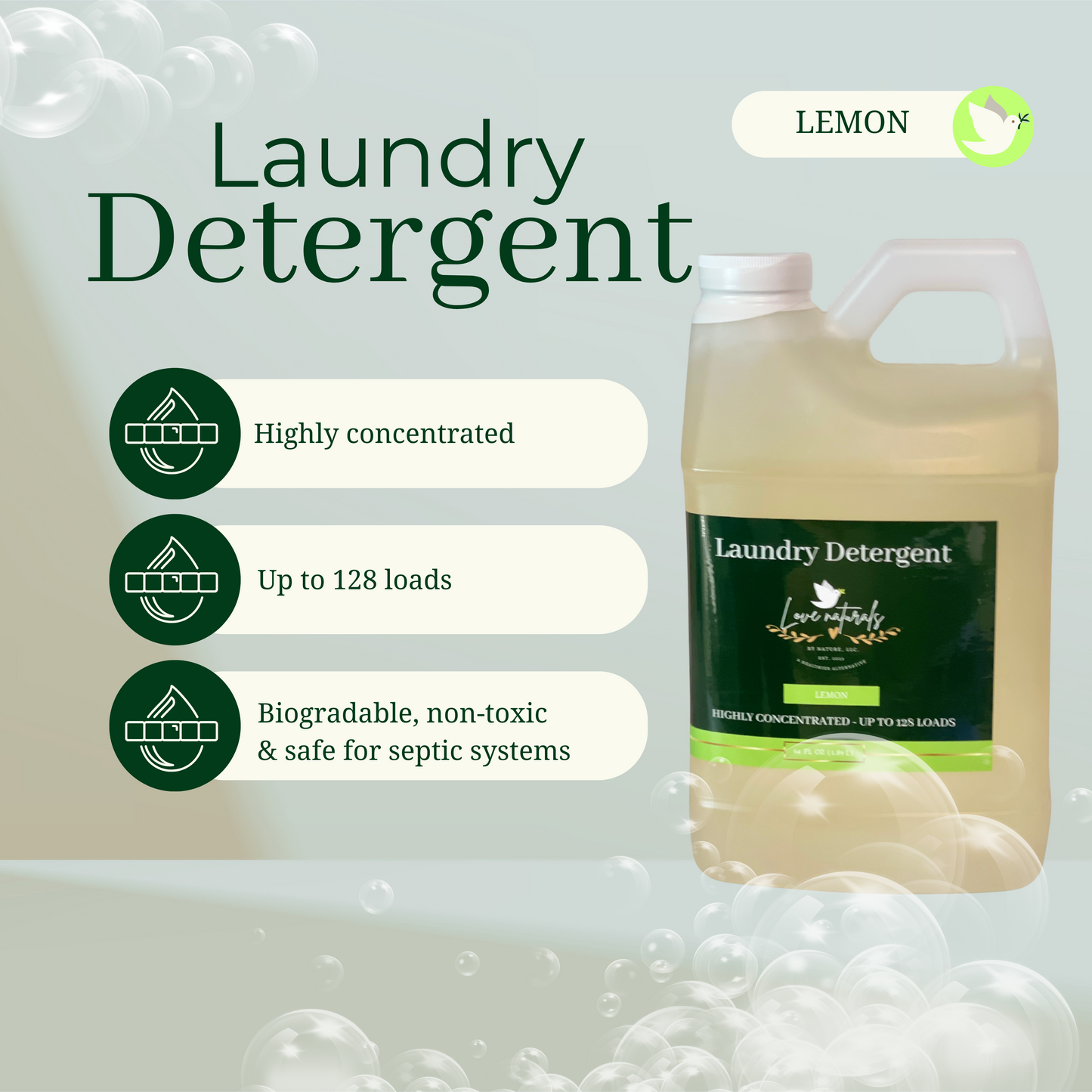Laundry Detergent by Love Naturals by Nature, LLC