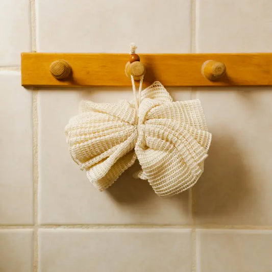 Shower Pouf | Ramie Exfoliating Sponge