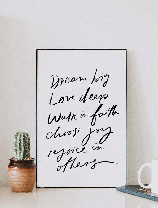11X17 Dream Big Banner