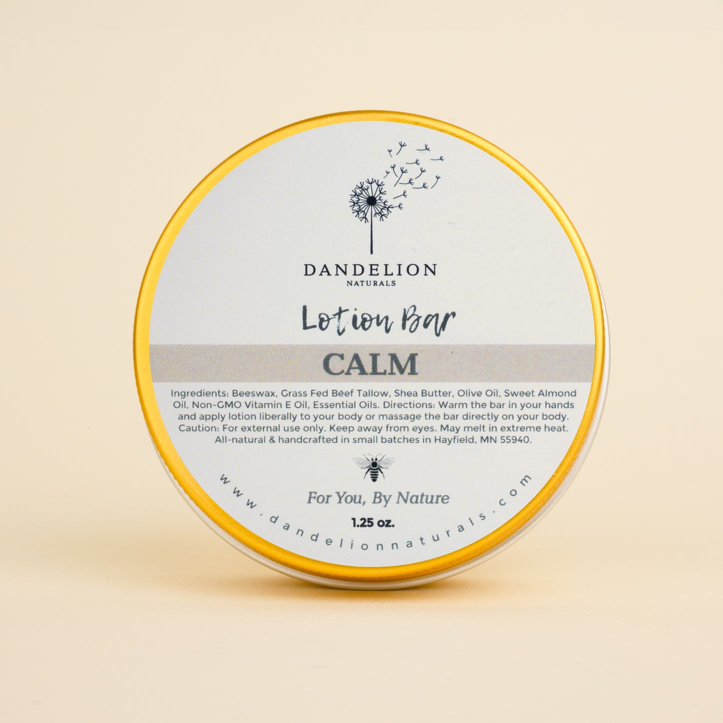 Calm Lotion Bar with Lavender, Rosemary & Spearmint