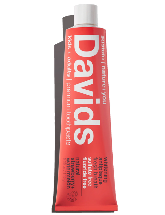 Davids Kids + Adults Premium Toothpaste / Strawberry Watermelon