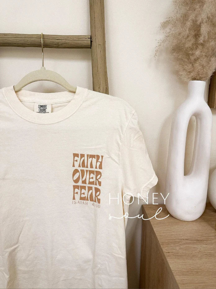 Faith Over Fear Graphic Summer Tee