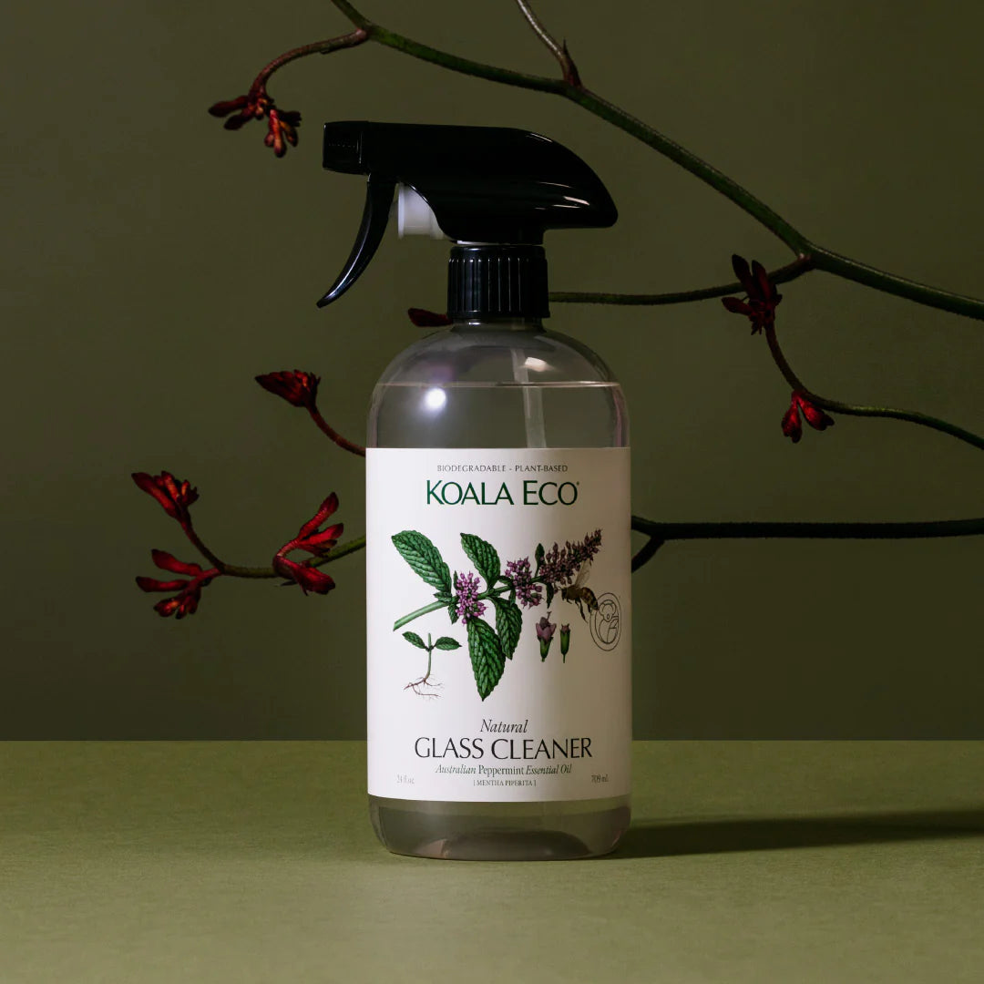GLASS CLEANER- Peppermint Essential Oil