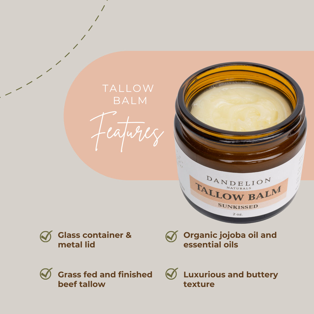 Sunkissed Tallow Balm with Jojoba Oil