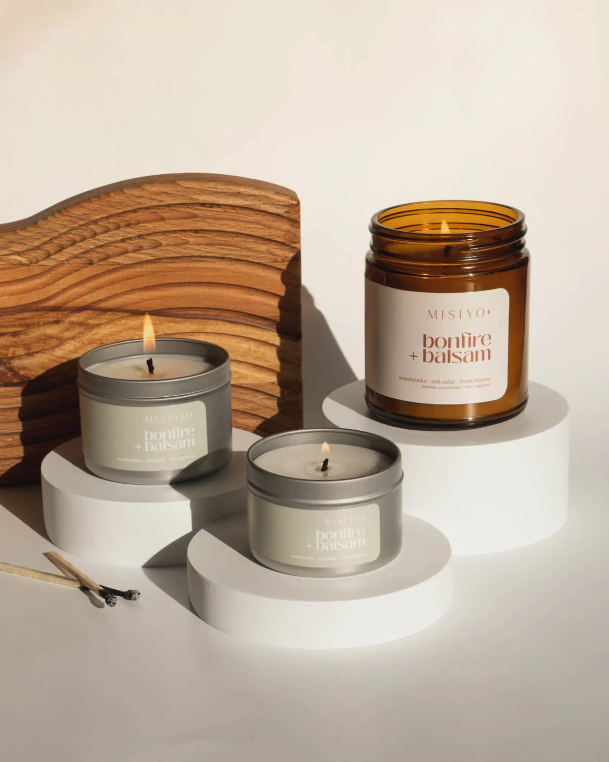 Bonfire + Balsam Candle