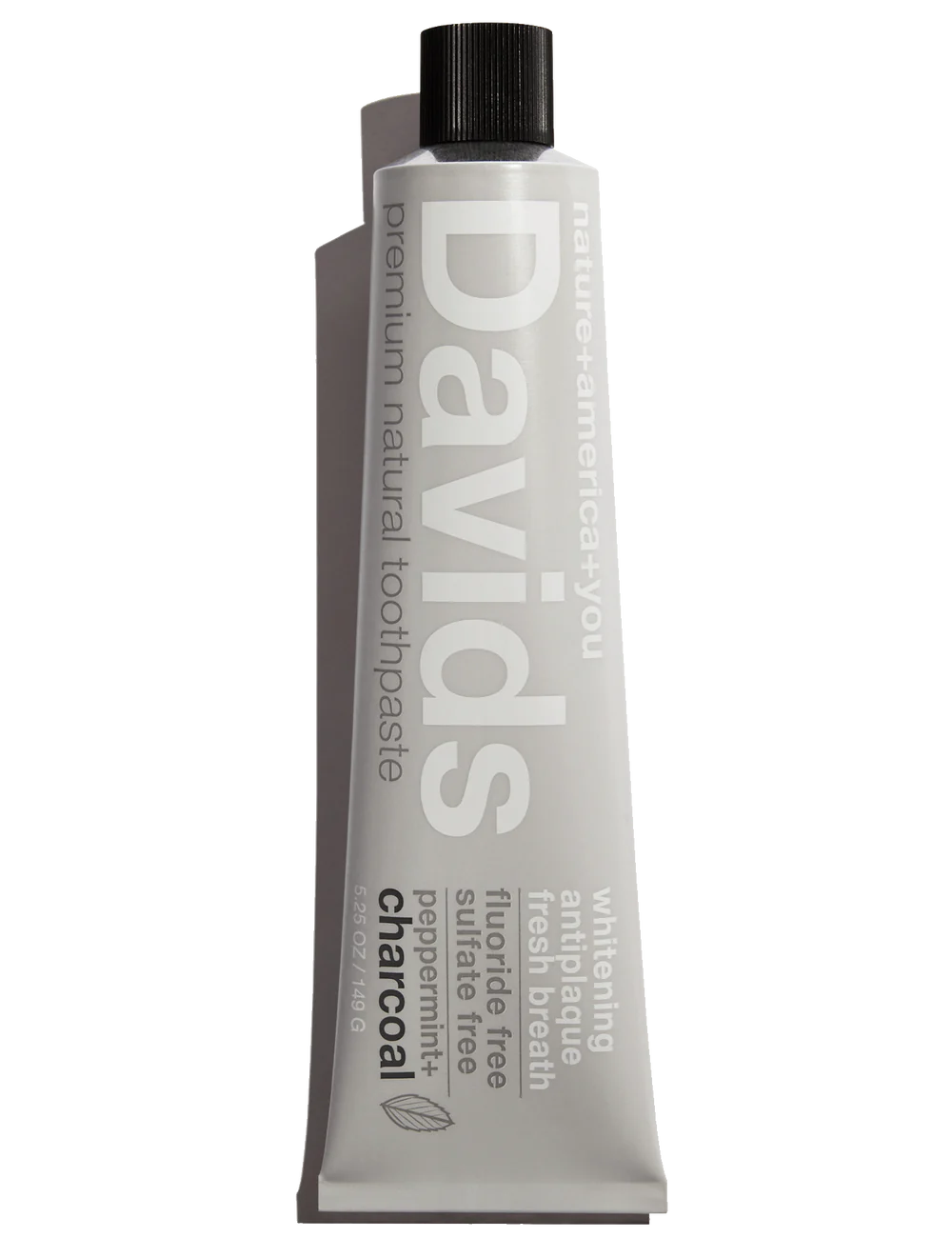 Davids Premium Toothpaste/ Charcoal+Peppermint