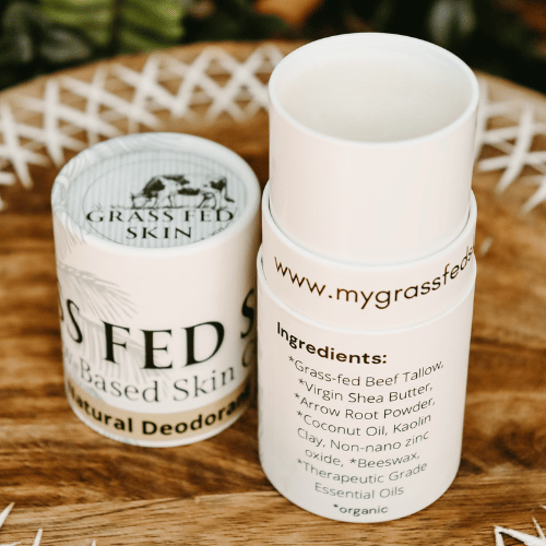 Grass Fed Skin, Natural Deodorant