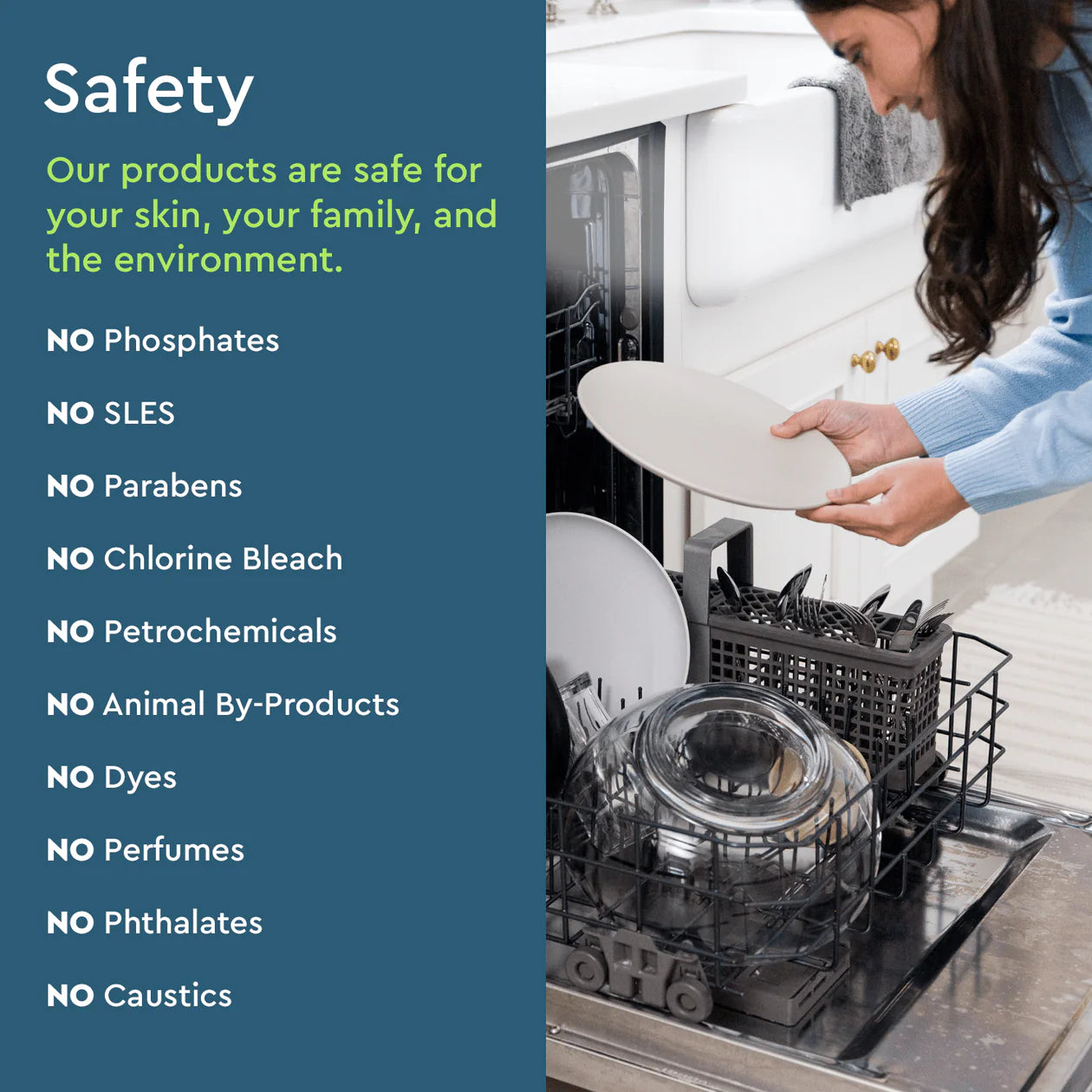 Natural Dishwasher Detergent Packs (50 pack)