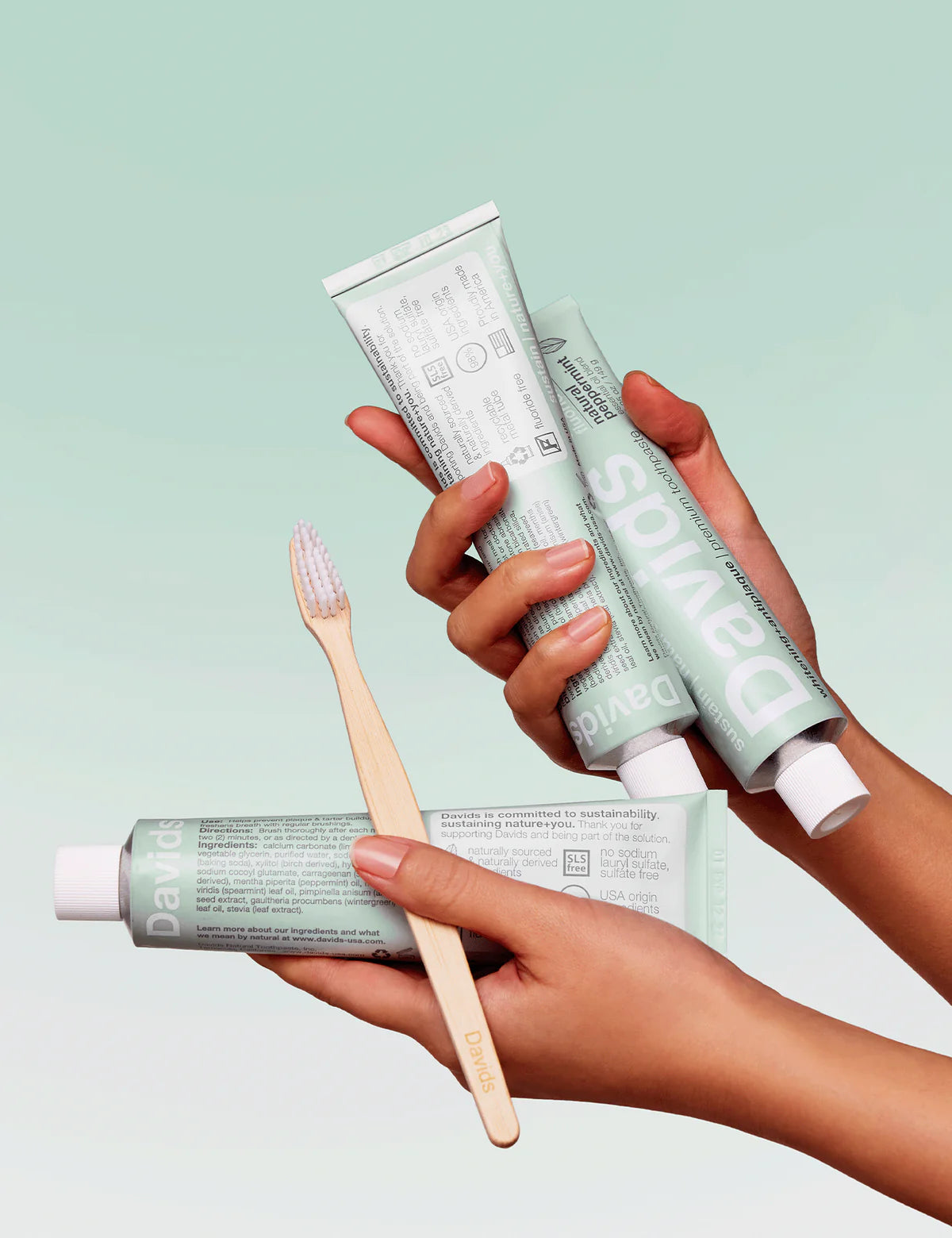 Davids Premium Toothpaste/ Peppermint