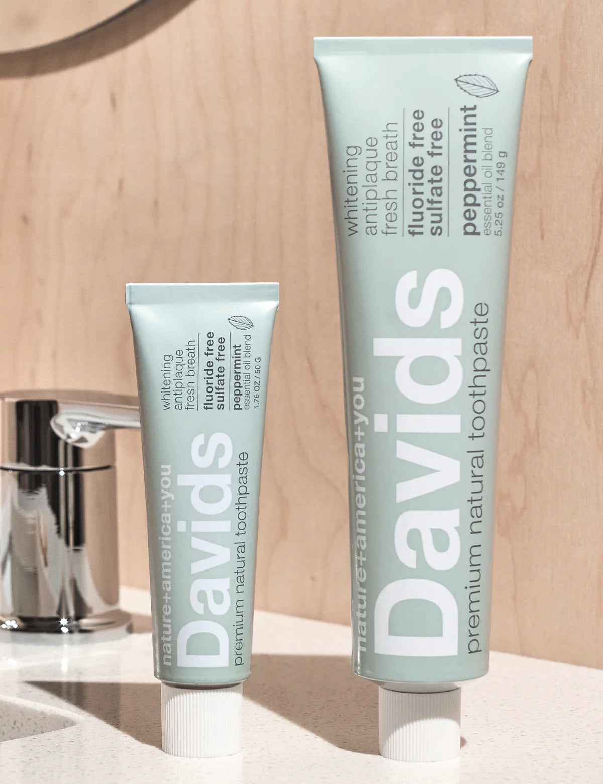 Davids Premium Toothpaste/ Peppermint