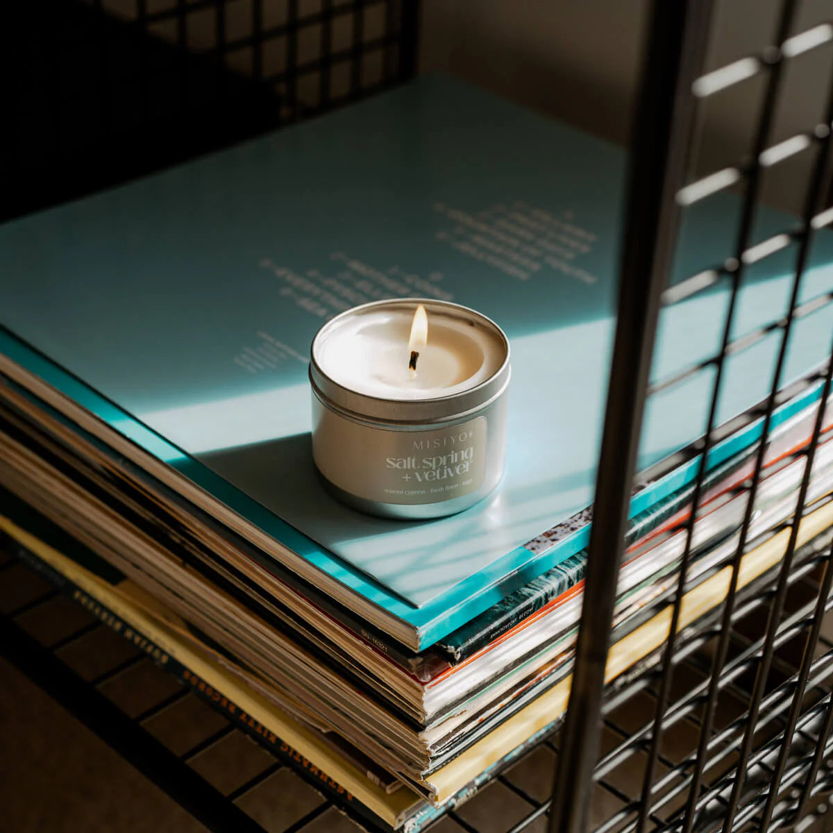 Salt Spring + Vetiver Candle
