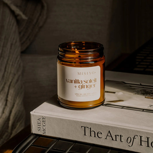 Vanilla Soleil + Ginger Candle