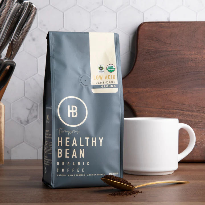 Healthy Bean | Superfood Coffee (Semi-Dark Roast) Ground