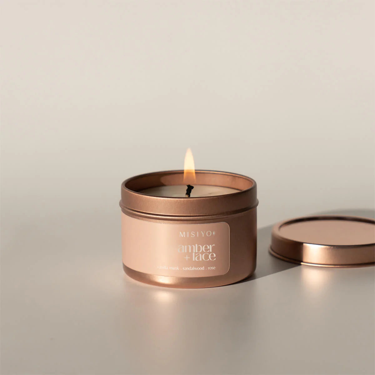 Amber + Lace Candle