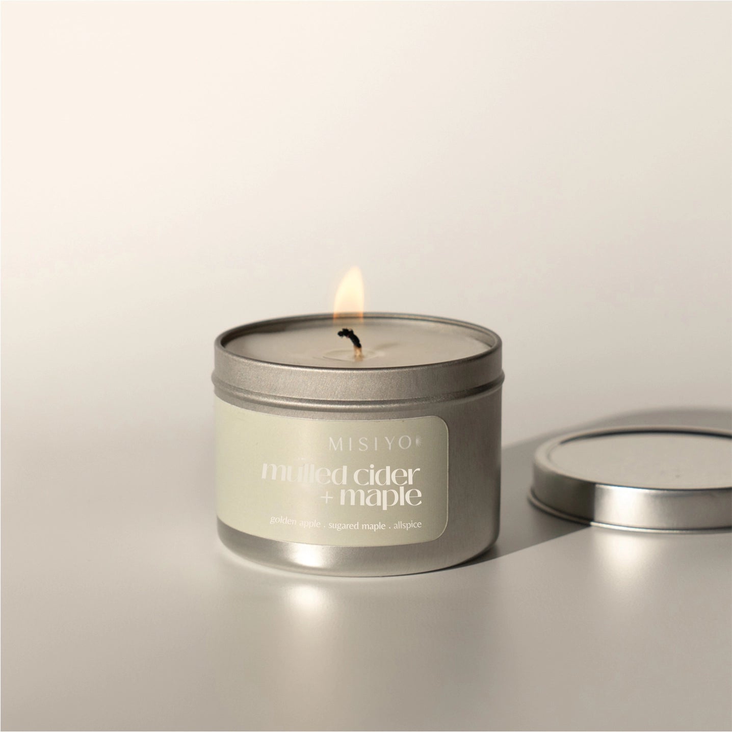 Mulled Cider + Maple Candle