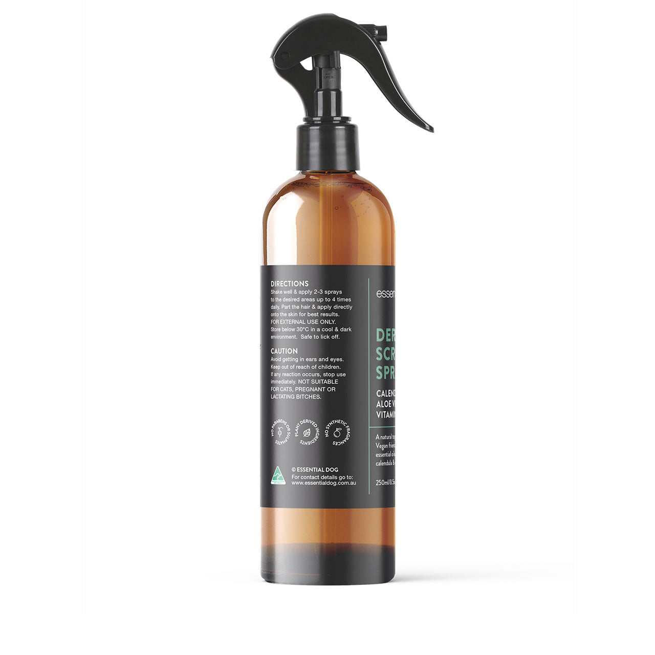 Dermal Scratch Spray for Dogs: Aloe Vera, Calendula & Vitamin E