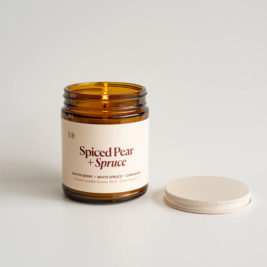 Spiced Pear + Spruce Candle