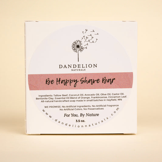 Be Happy Tallow Shave Bar Soap