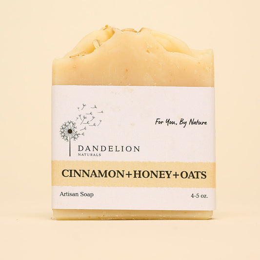 Cinnamon, Honey, & Oats Bar Soap
