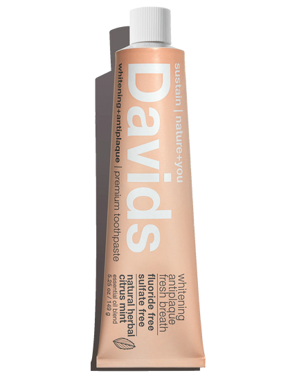 Davids premium toothpaste / herbal citrus peppermint