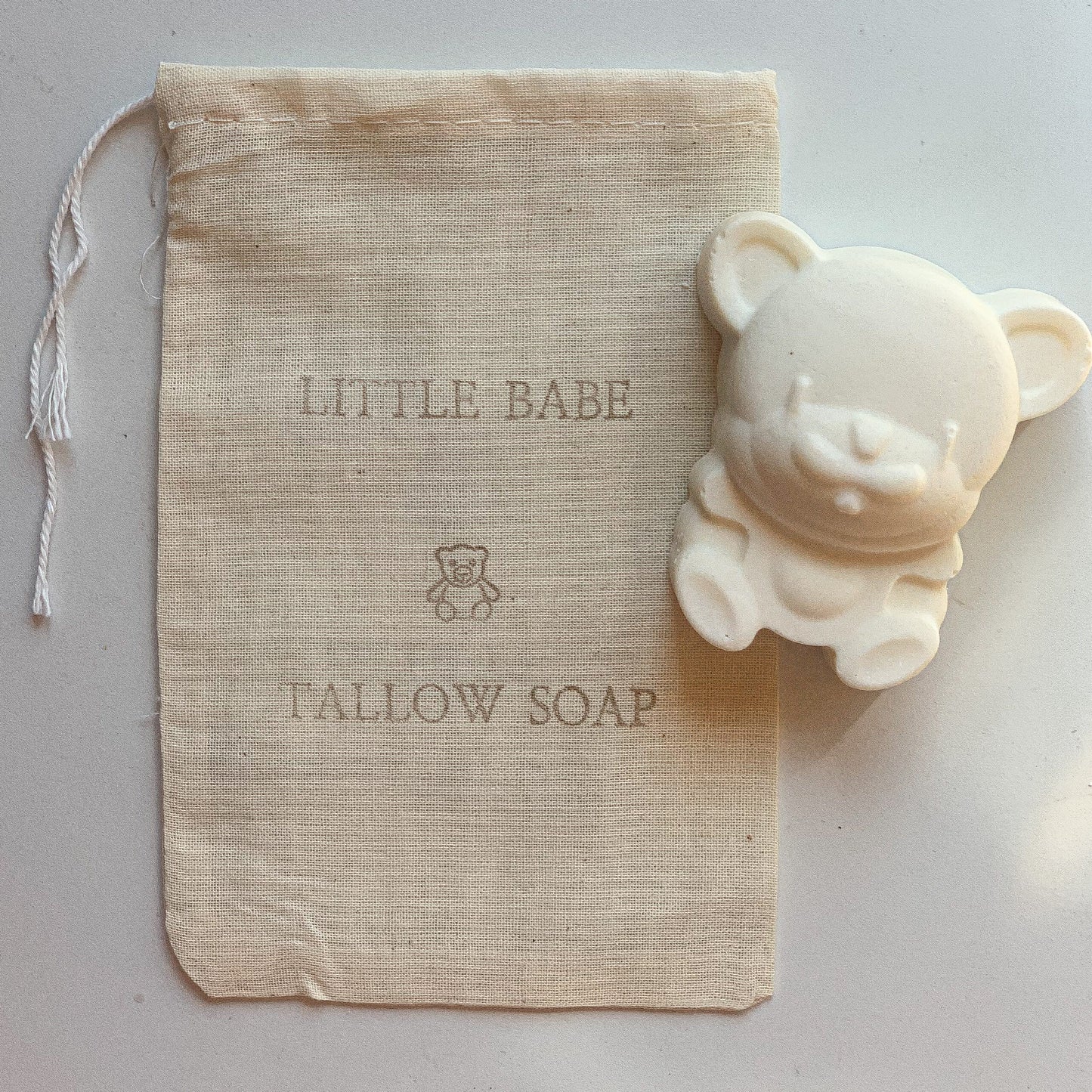 Little Babe Tallow Bar Soap – Teddy Bear
