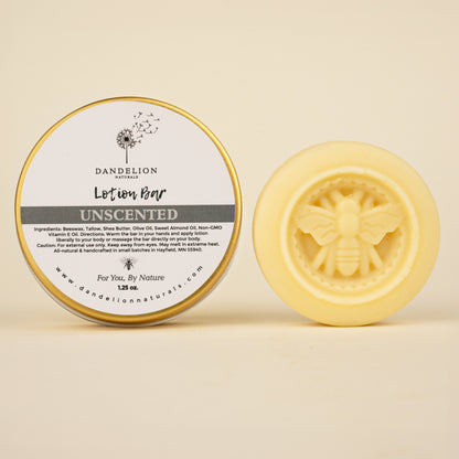 Unscented Lotion Bar