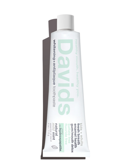 Davids Hydroxi™ kids + adults nano-hydroxyapatite premium toothpaste / mild mint