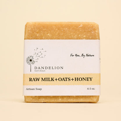 Raw Milk, Oats, & Honey Bar Soap