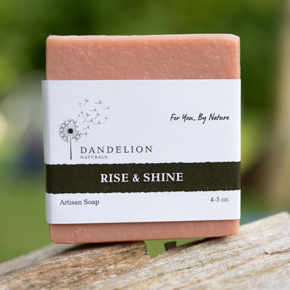 Rise & Shine Bar Soap With Citrus & Geranium