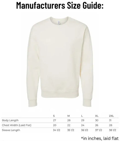Embroidered Be The Light Sweatshirt
