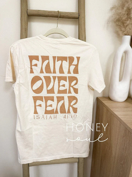 Faith Over Fear Graphic Summer Tee