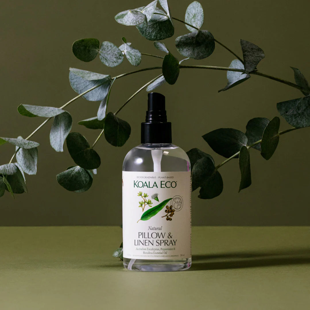 PILLOW & LINEN SPRAY-Eucalyptus, Peppermint & Rosalina Essential Oil