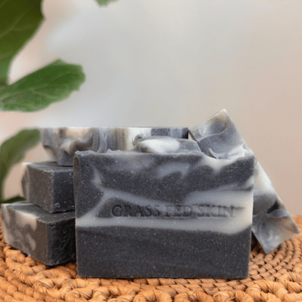 Pure Tallow Soap Bar | Activated Charcoal