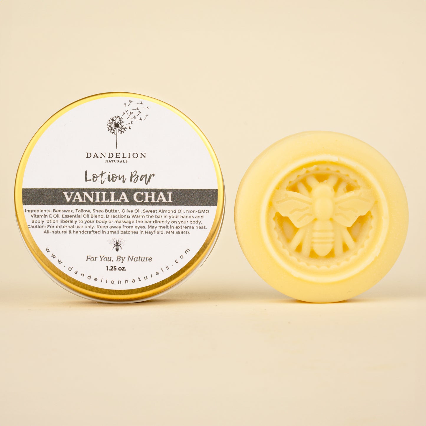 Vanilla Chai Lotion Bar