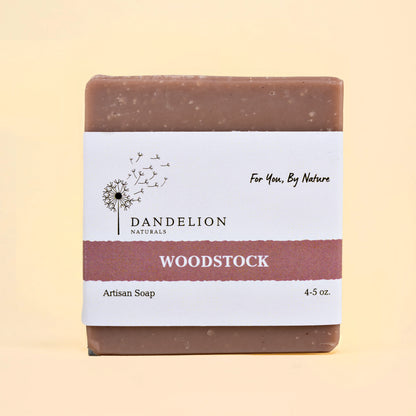 Woodstock Bar Soap with Lavender, Orange, Patchouli