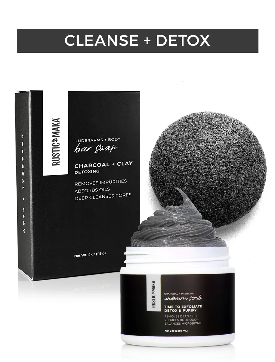 Cleanse + Detox Daily Underarm Care System