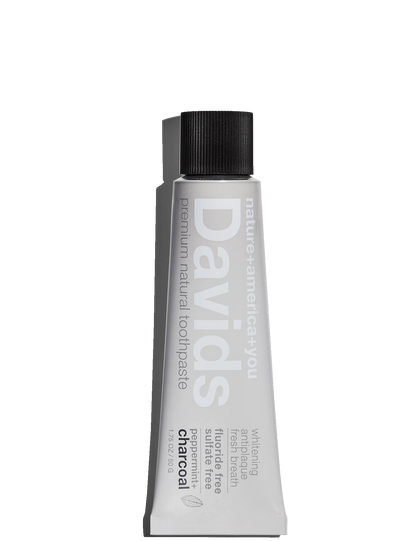 Davids Premium Toothpaste/ Charcoal+Peppermint