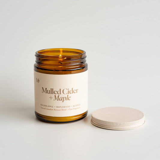 Mulled Cider + Maple Candle