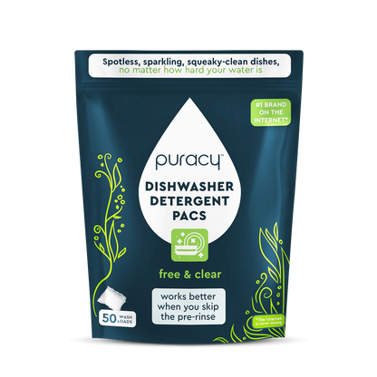 Natural Dishwasher Detergent Packs (50 pack)