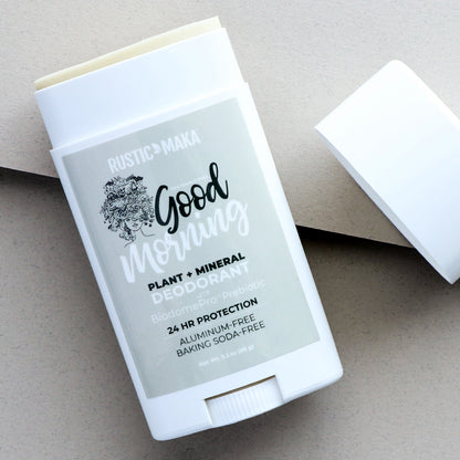 Good Morning Fragrance-Free Natural Deodorant