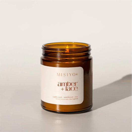 Amber + Lace Candle