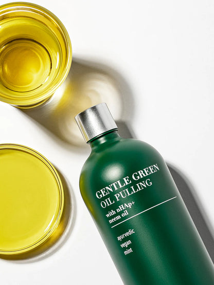 Gentle Green Oil Pulling + Hydroxyapatite